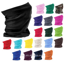 HOT Cores Sólidos Tube Cachecol Bandana Head Máscara Pescoço Gaiter Snood Headwear